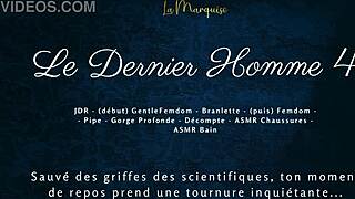 Le dernier homme 4 french audio femdom futa