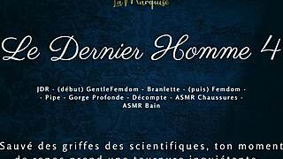 Le dernier homme 4 french audio femdom futa