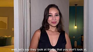 My real estate agent is a young 18+ colombian woman with a perfect body who let me fuck her tight wet pussy