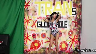 tranny wanking and sucking