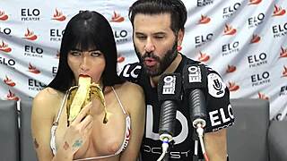 yenifer chacon chokes on a banana so good