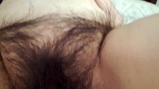 Milf showing off the deepest parts of her sexy hairy pussy