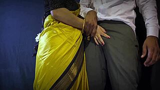 mallu teacher shares hot foreplay and sex in library