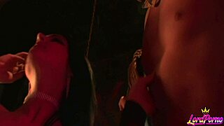 Texas presley in thigh high boots dominates hard
