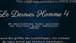Le dernier homme 4 french audio femdom futa