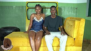 Two Skinny Rookies Perform Blowjob In Porn Casting Interview