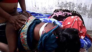 indian hot women fucking with boyfriend in village midnight