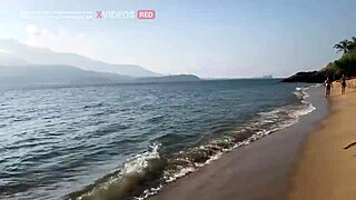 trip incrivel com brincadeira em publico em ilhabela - alemaohub