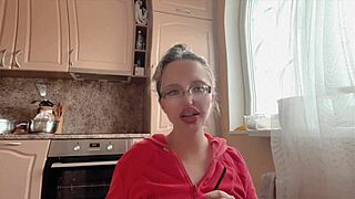 Kinky Fetish With Glasses And Long Nails