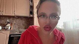 Kinky Fetish With Glasses And Long Nails