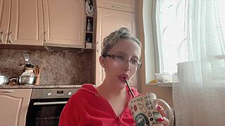 Kinky Fetish With Glasses And Long Nails