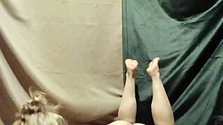 esclave f gets humiliated as a chained doggystyle slut in pov