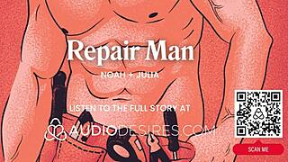 Hot Milf Seduce And Fuck Her Young Repairman