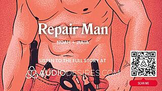 Hot Milf Seduce And Fuck Her Young Repairman