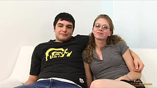 Nerdy Wife With Tattoos Gets Bbc While Husband Watches