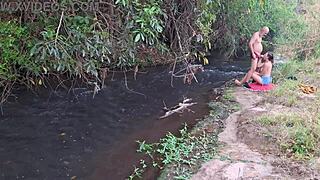 strangers get caught having sex at the waterfall