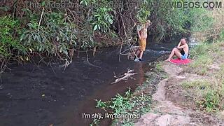strangers get caught having sex at the waterfall