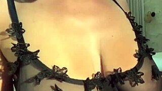 stepmom with big tits in beautiful lingerie