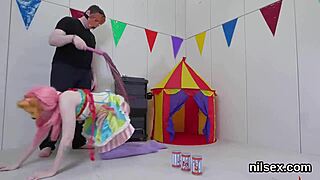 Horny sweetie taken in butthole madhouse for painful bdsm treatment