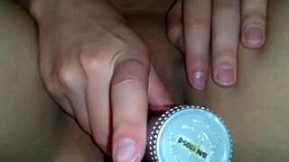 Teen Feels Intense Pleasure While Masturbating With Dildo