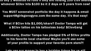 Clov - Busty azijska Mina Moons ponižujoči ginekološki pregled