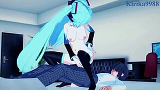 Hvilke hemmeligheter skjuler seg i Hatsune Miku og Kagamine Rin hentai?