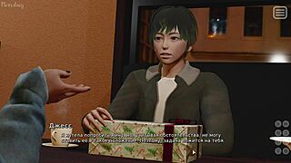 Akkurat ferdig med spilling av My Bully Is My Lover Del 22 med vill 3D tegneserie anal action