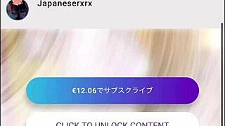 Japon amatör çift balkonda çılgına dönüyor