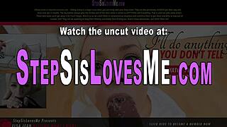 Malá 18+ blond nevlastná sestra jazdi na chuji hardcore v POV