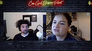 Kristitty tyttö uhmaa jumalaa tullakseen viehättäväksi cam-malliksi. Huijattu todelliseen webcam-sylkemiseen.