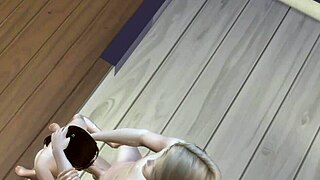 בסימס, הבחורה הצעירה בת 18+ מקבלת קרם פאי מהחייזר