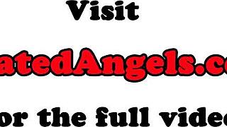 Emo Tenåring Rumpe Knullet Hardt Før Hun Svelger Sæd