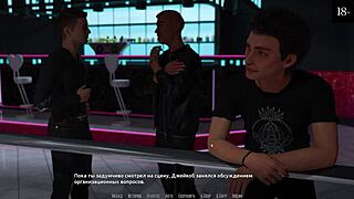 Vil du se denne milf luder med monster pik på badeværelset?