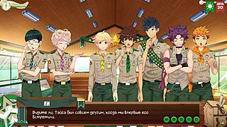 Igra Prijatelji Kamp Epizoda 28: Sprostitev z Natsumi v ruski sinhronizaciji