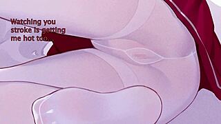 Azur Lane hentai gir kinky fot-fokusert jerk off-instruksjoner i pantyhose