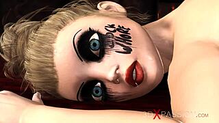 Blondine analhore craver sort pik i røvhullet