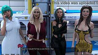 Milfer og tenårjenter krangler i Stranded Space 3-spillet