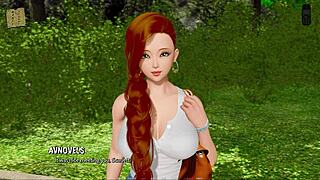 Ripples 34 s veľkými cicmi a krivkami hentai akciou