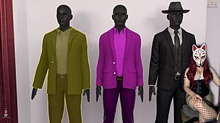 Ble naken i prøverommet for utsvevelser trinn 32.