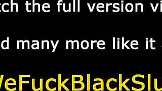 Ebonová holka polyká tlustýho ptáka