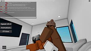 Première fois amateur ébony salope pliée en levrette