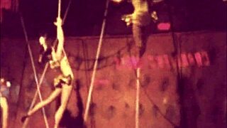 Vintage ilustrácie ukazujúce retro antické erotické umenie