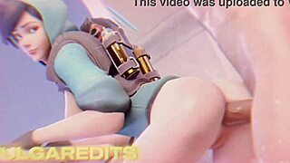 セイソー - オーバーウォッチトリビュートでフタナシーメール中出しアクション