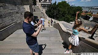 En dag med Veronica Leal: Sightseeing, anal knulling og flere creampies