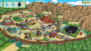 ¡Guau, trio de ninjas tetonas se follan en Jikage Rising!