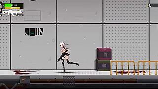 Hentai-peli Idrla Shadow isoilla tisseillä ja persyllä