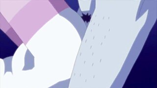 Trio hentai anime se desata en follada ardiente