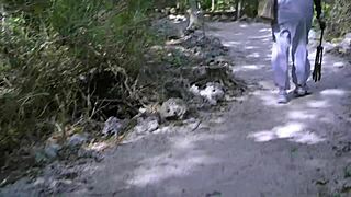 アウトドアハイキングセックス-Vログ with アジアンガールフレンド and ビッグティッツ