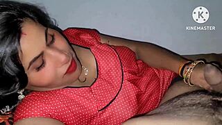 Esposas indianas em show de webcam caseiro