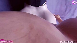 呃，Raven在给臀交，好热..